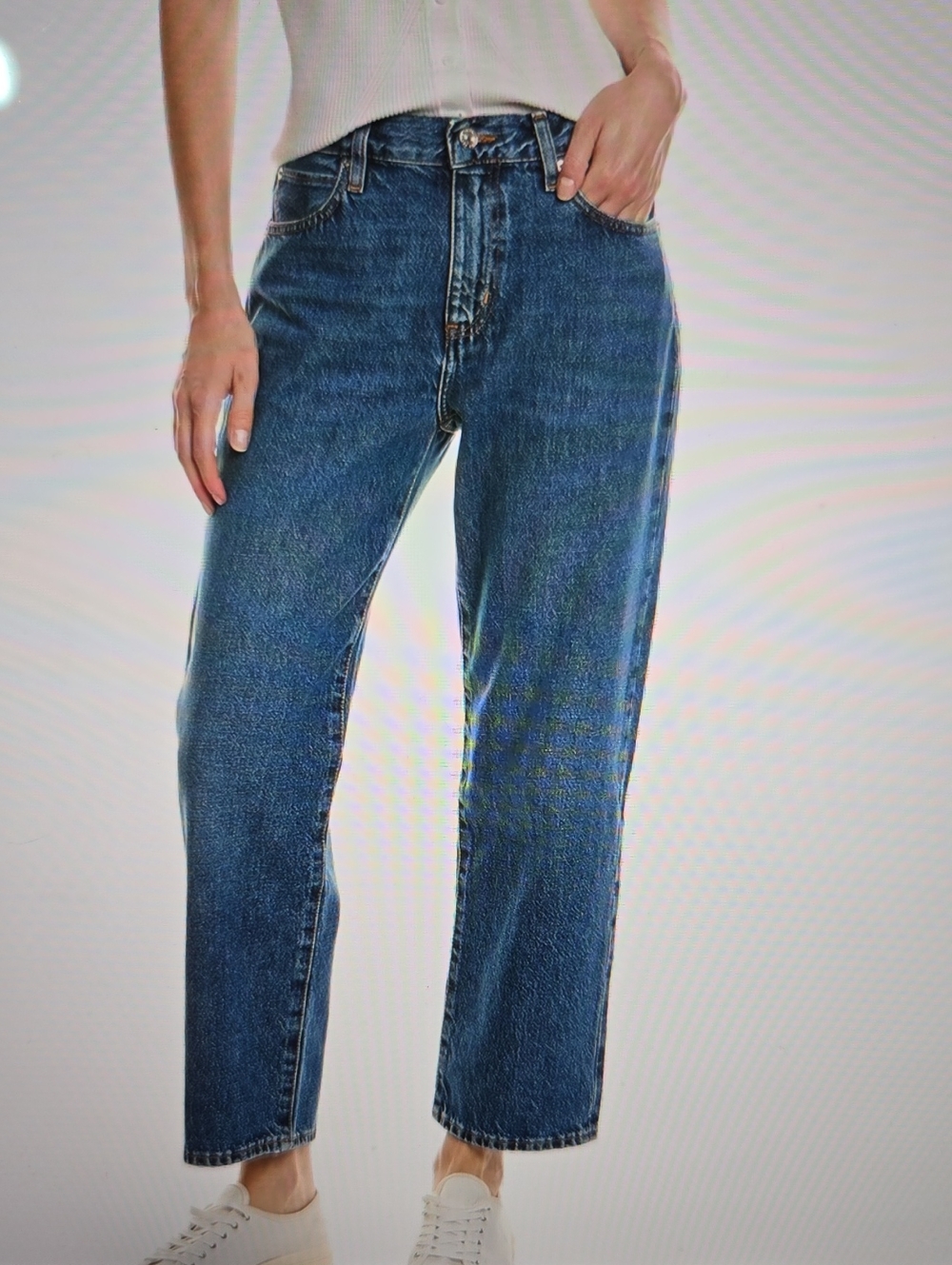 FRAME The Hang Decode Straight Jean